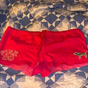 Victoria’s Secret PINK pink sweat shorts
